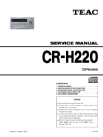Teac CR-H220-Service-Manual 
